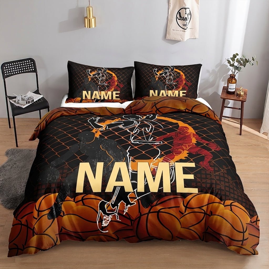 Custom Basketball Player Bedding Set - Doonara