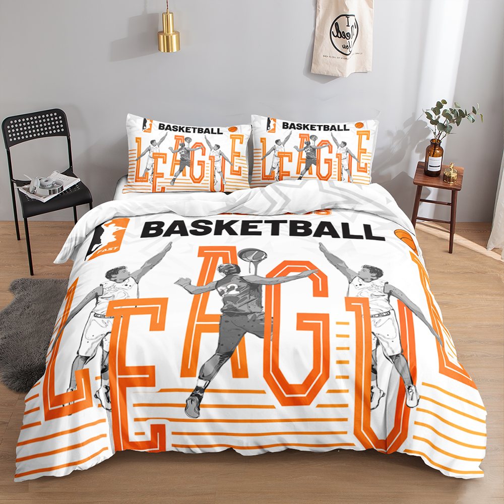 Basketball League basketball quilt cover set