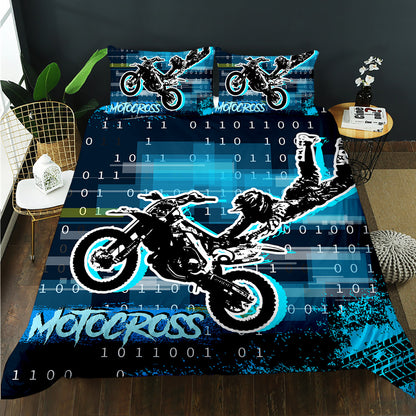 Motocross Racing Bedding Set