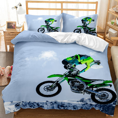 Motocross Custom Doona Cover Bedding Set