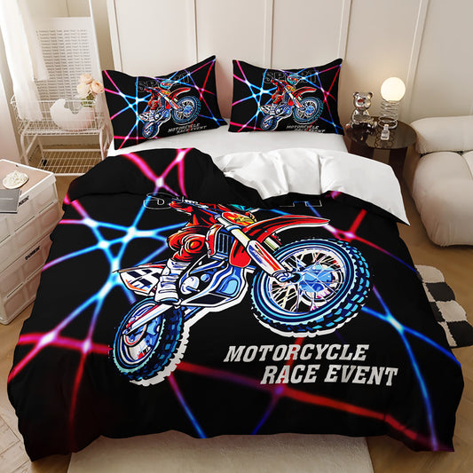 Motocross Custom Doona Cover Set