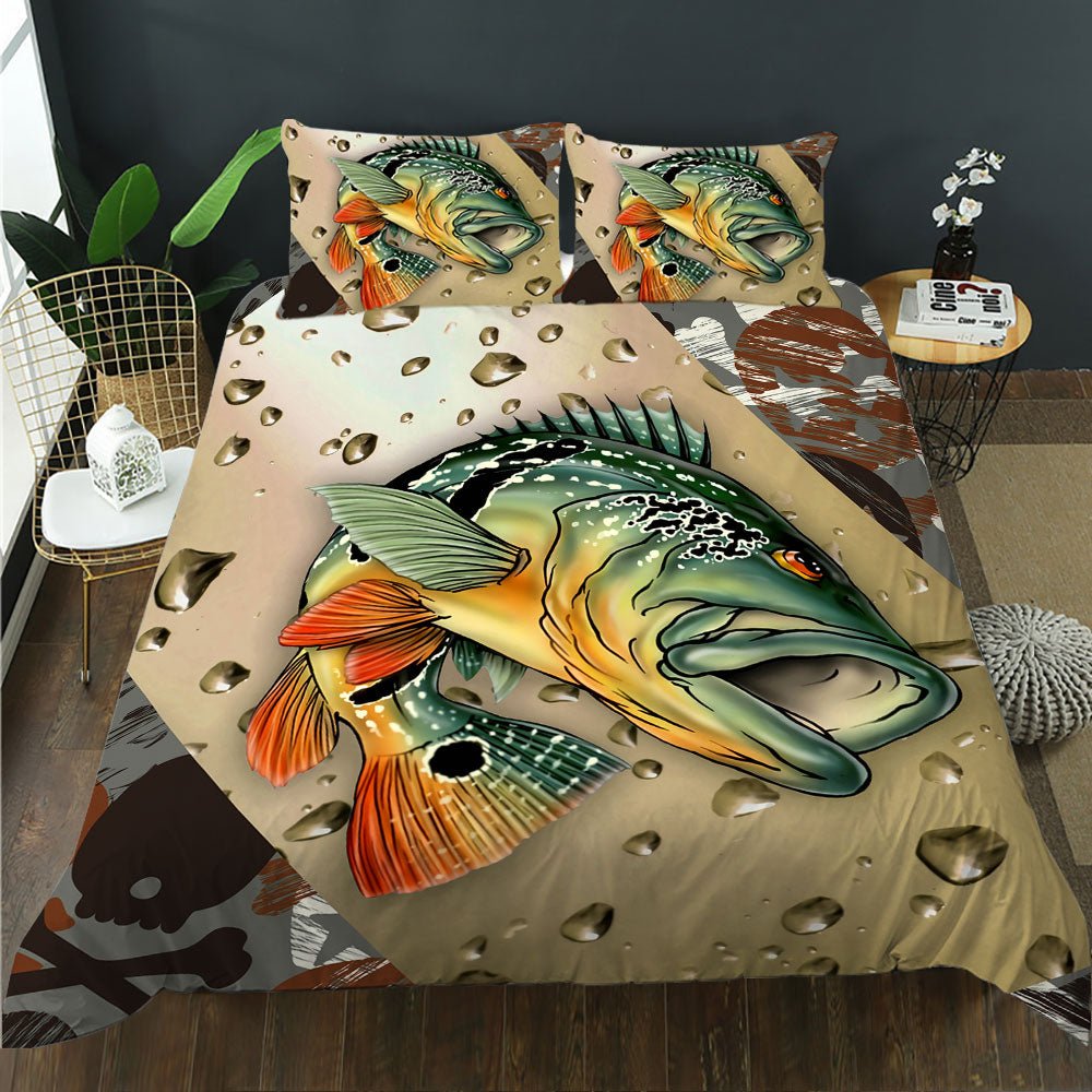Sandbank Bass Fishing Quilt Cover Set - Doonara