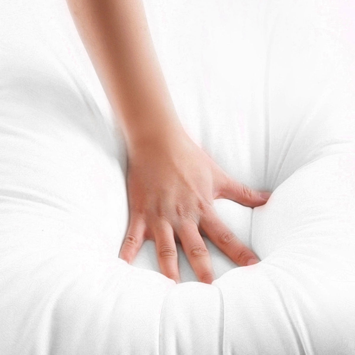 White 800GSM bamboo microfibre all season quilt in King size