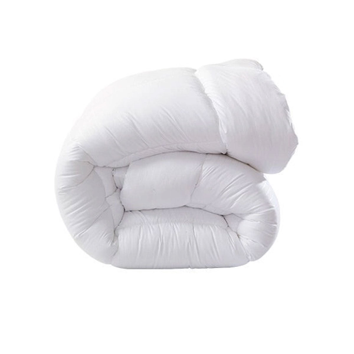 White 800GSM bamboo microfibre all season quilt in King size