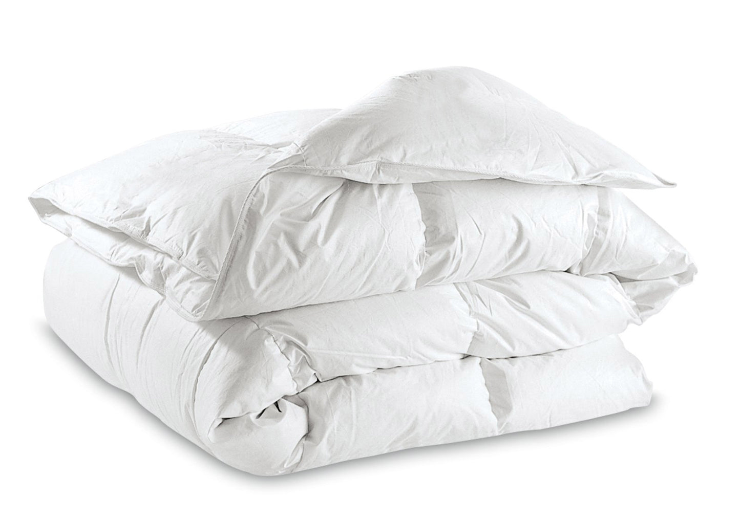 White 400GSM microfibre King Single quilt